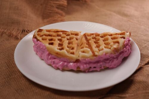 Cotton Candy Waffle